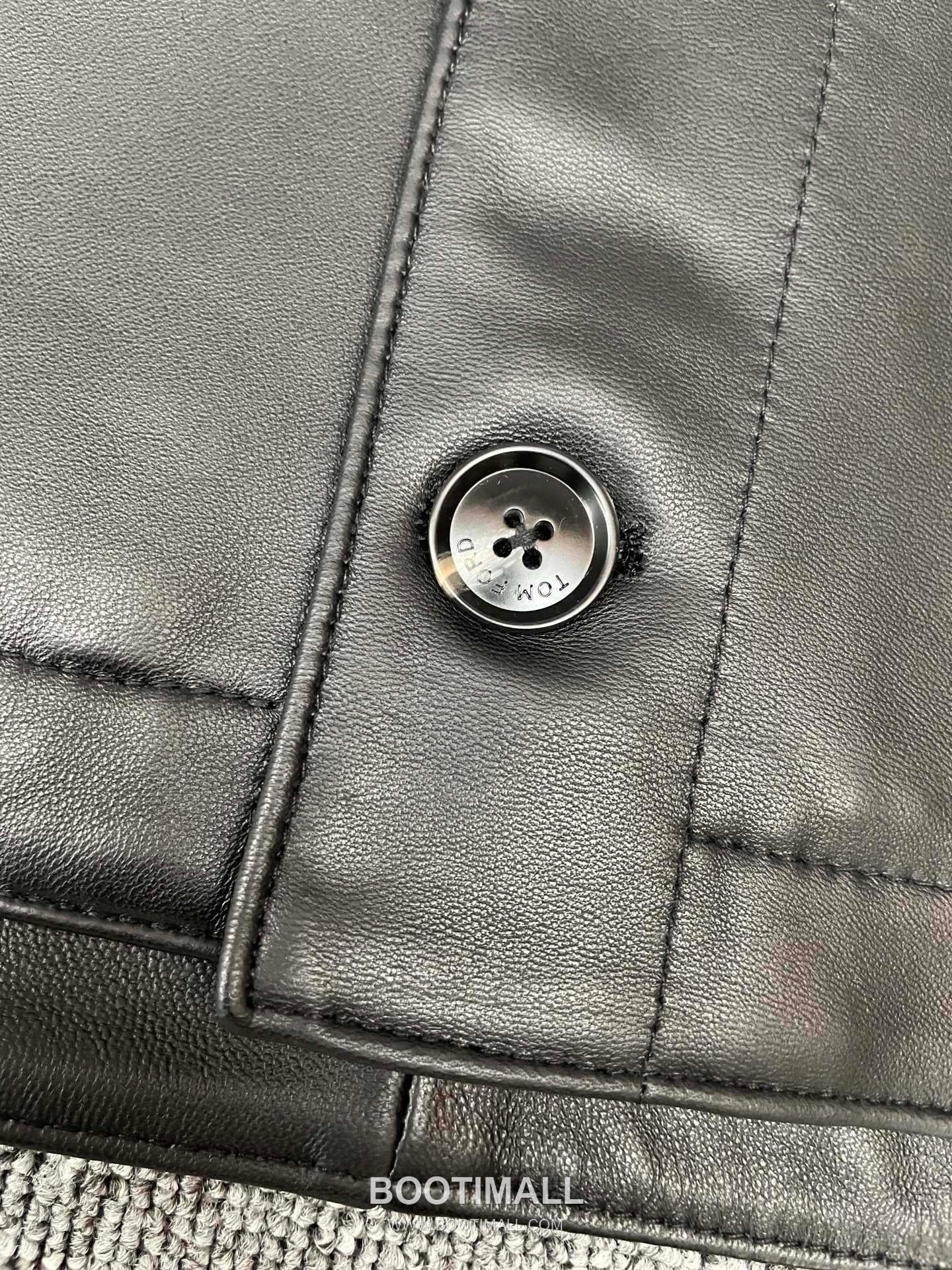 Tom Ford S/S Leather Flight Jacket Lambskin Black 톰포드 톰 SS 레더 플라이트 재킷 양가죽 블랙 12