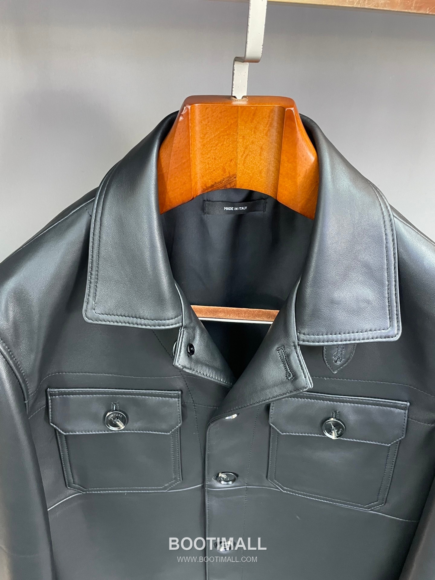 Tom Ford S/S Leather Flight Jacket Lambskin Black 톰포드 톰 SS 레더 플라이트 재킷 양가죽 블랙 21
