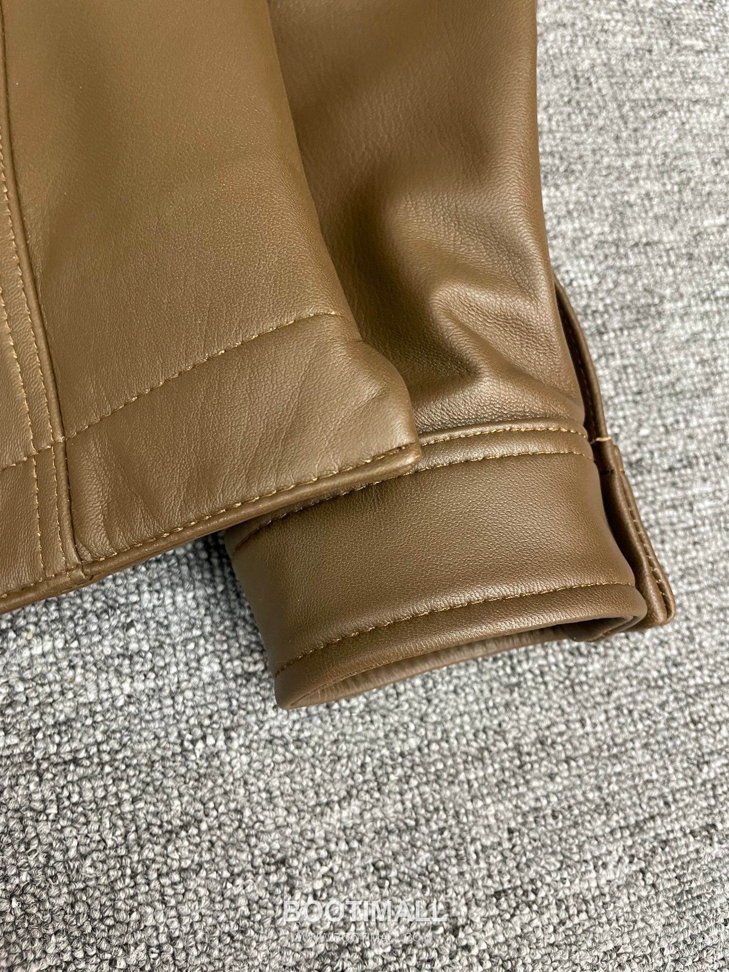 Tom Ford S/S Leather Flight Jacket Lambskin Black 톰포드 톰 SS 레더 플라이트 재킷 양가죽 블랙 4