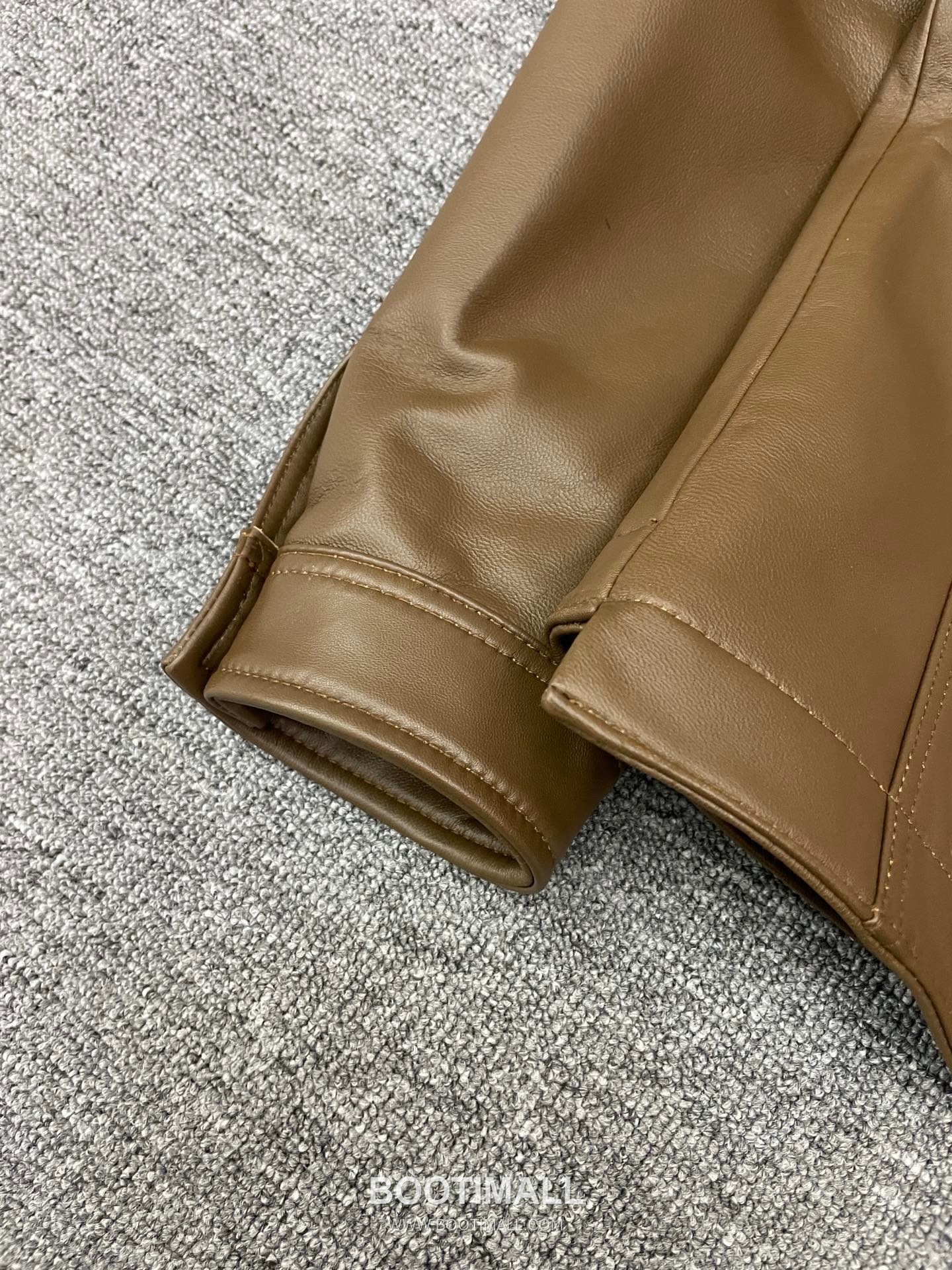 Tom Ford S/S Leather Flight Jacket Lambskin Black 톰포드 톰 SS 레더 플라이트 재킷 양가죽 블랙 7