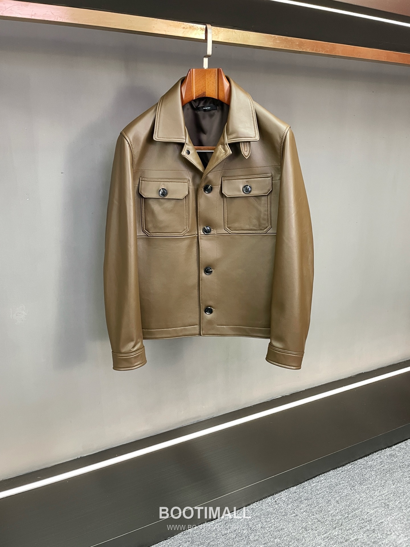 Tom Ford S/S Leather Flight Jacket Lambskin Black 톰포드 톰 SS 레더 플라이트 재킷 양가죽 블랙 11