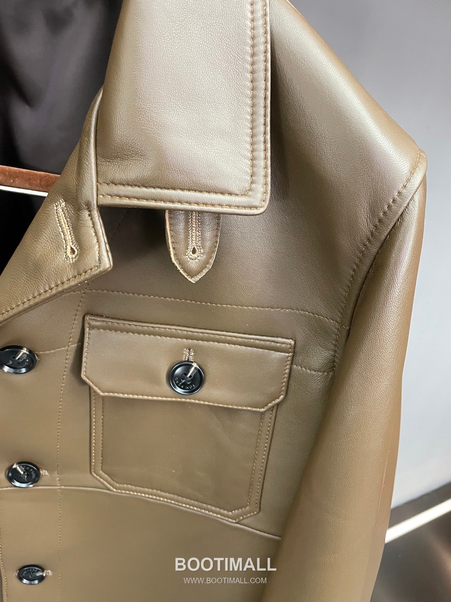 Tom Ford S/S Leather Flight Jacket Lambskin Black 톰포드 톰 SS 레더 플라이트 재킷 양가죽 블랙 16