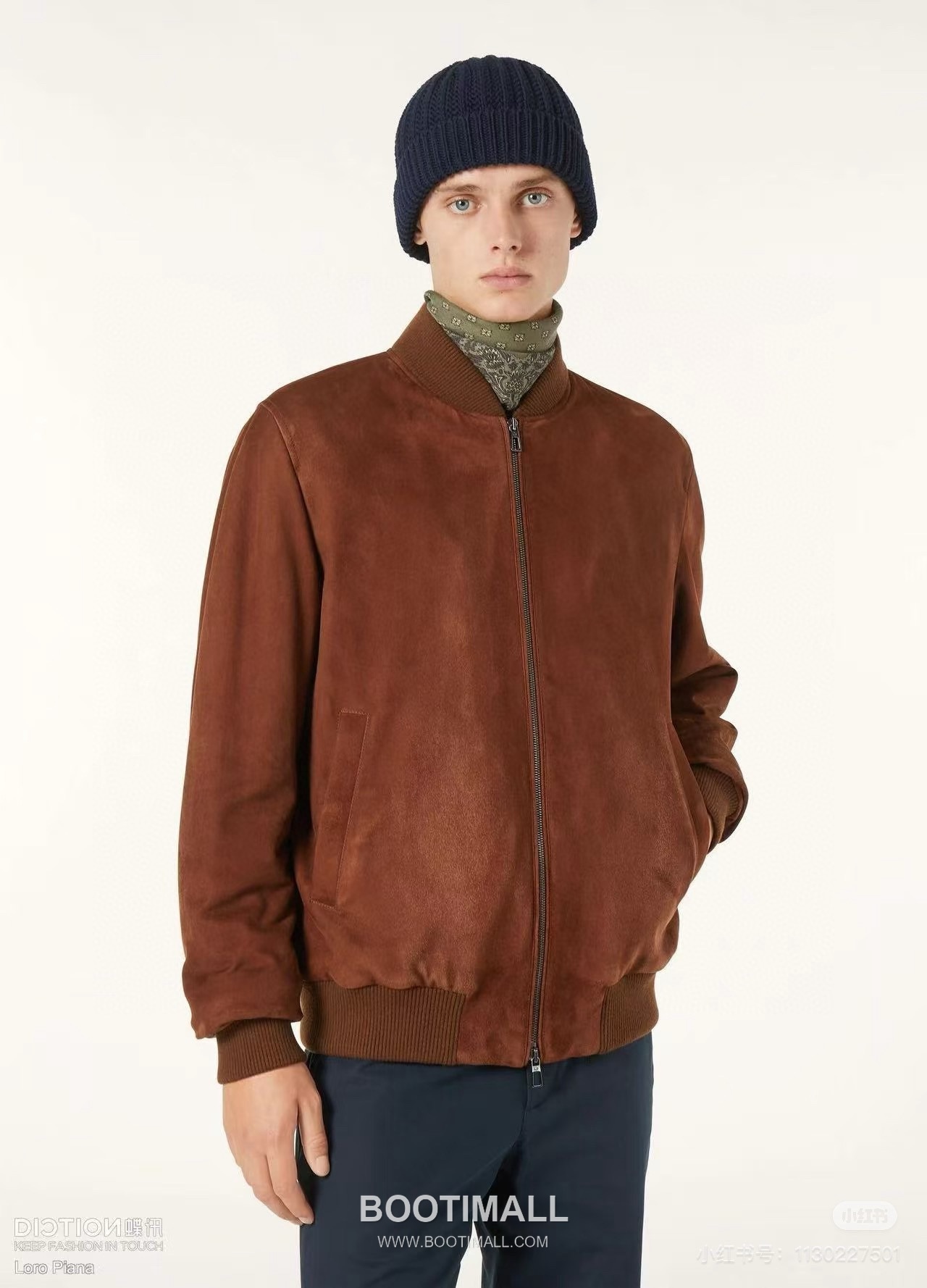 Loro Piana 2026 S/S Suede Lambskin Outerwear Coffee Brown Jacket 로로피아나 2026 S/S 스웨이드 양가죽 아우터 커피 브라운 자켓 2