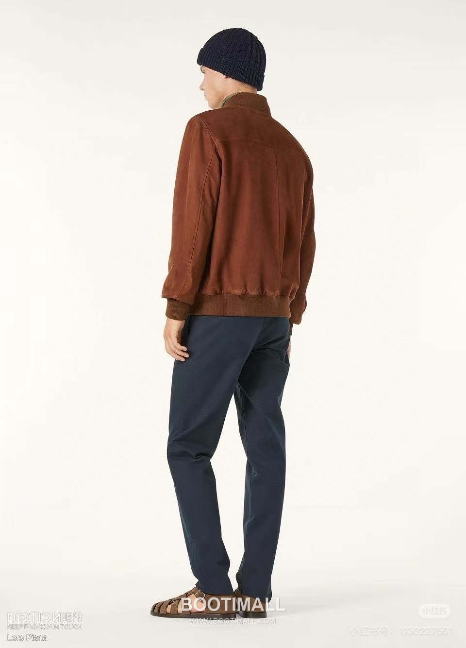 Loro Piana 2026 S/S Suede Lambskin Outerwear Coffee Brown Jacket 로로피아나 2026 S/S 스웨이드 양가죽 아우터 커피 브라운 자켓 3