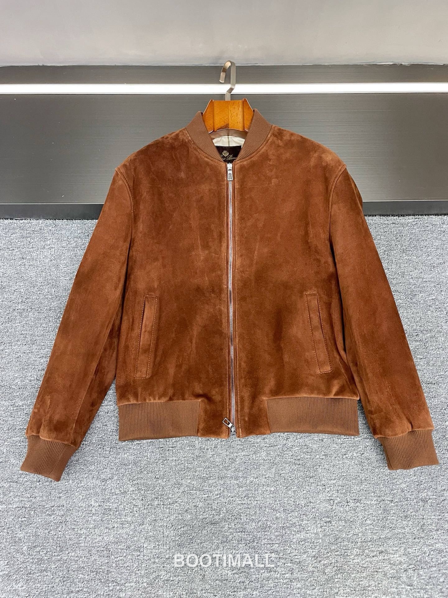 Loro Piana 2026 S/S Suede Lambskin Outerwear Coffee Brown Jacket 로로피아나 2026 S/S 스웨이드 양가죽 아우터 커피 브라운 자켓 5