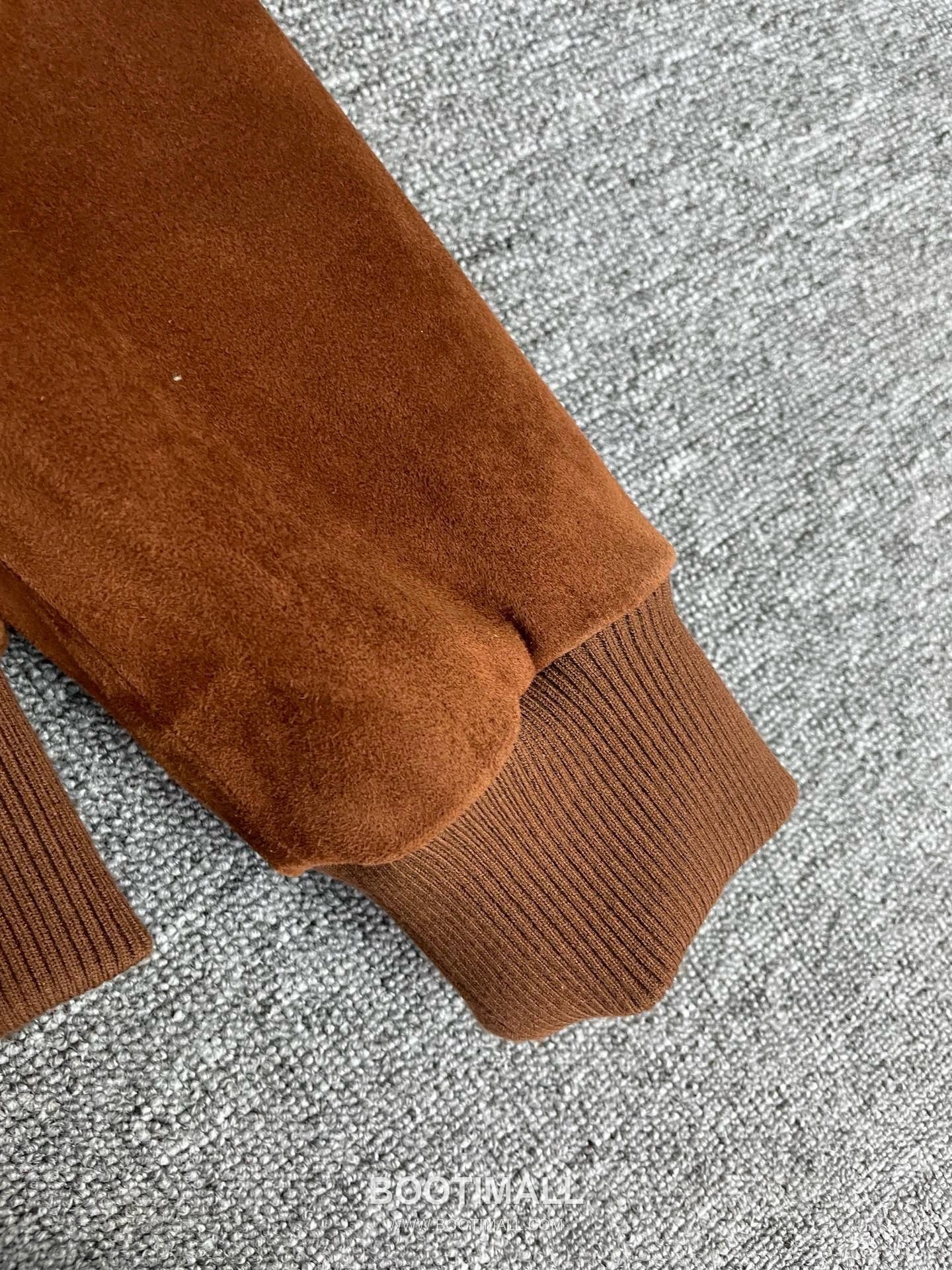 Loro Piana 2026 S/S Suede Lambskin Outerwear Coffee Brown Jacket 로로피아나 2026 S/S 스웨이드 양가죽 아우터 커피 브라운 자켓 8