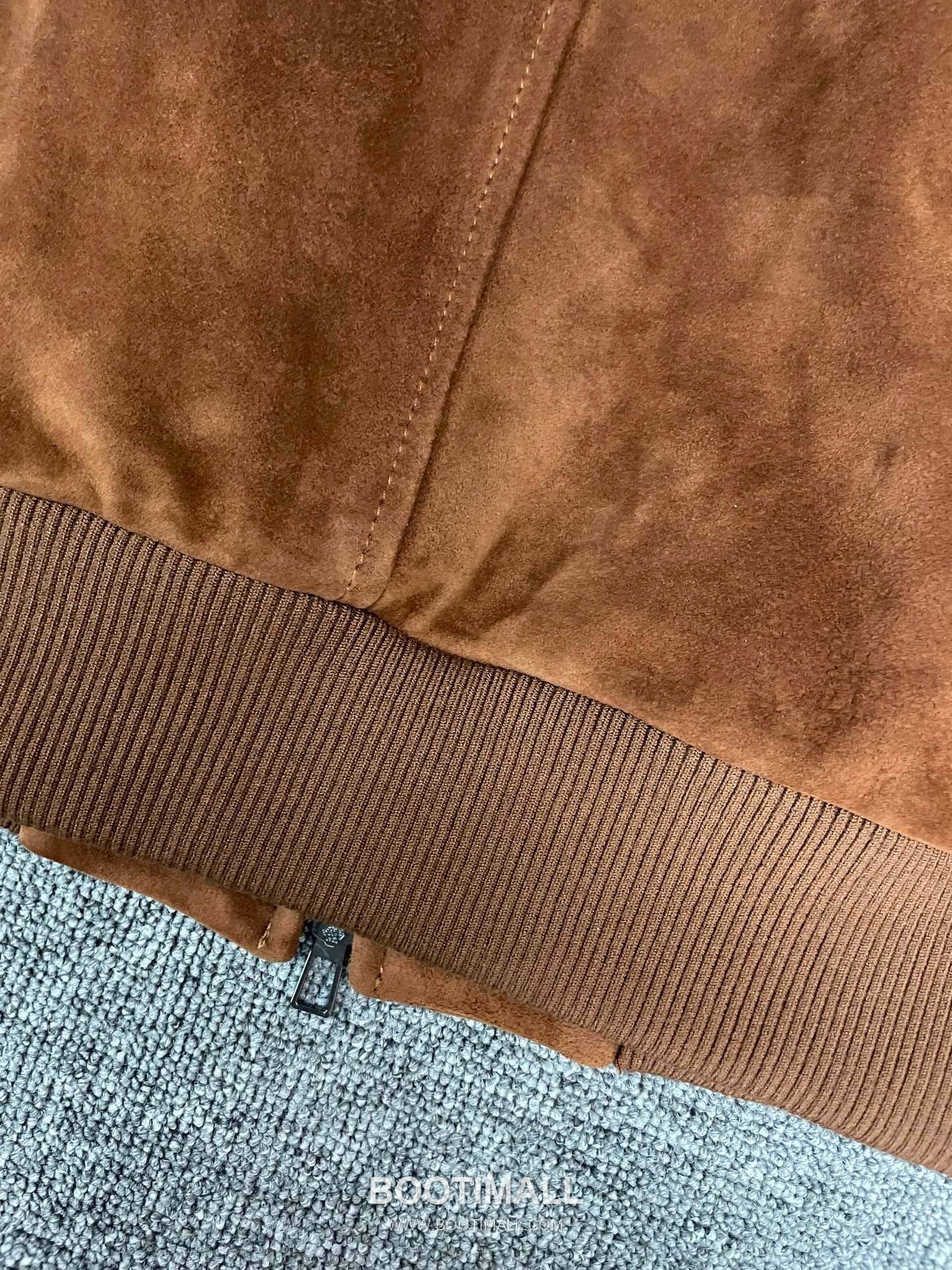 Loro Piana 2026 S/S Suede Lambskin Outerwear Coffee Brown Jacket 로로피아나 2026 S/S 스웨이드 양가죽 아우터 커피 브라운 자켓 9