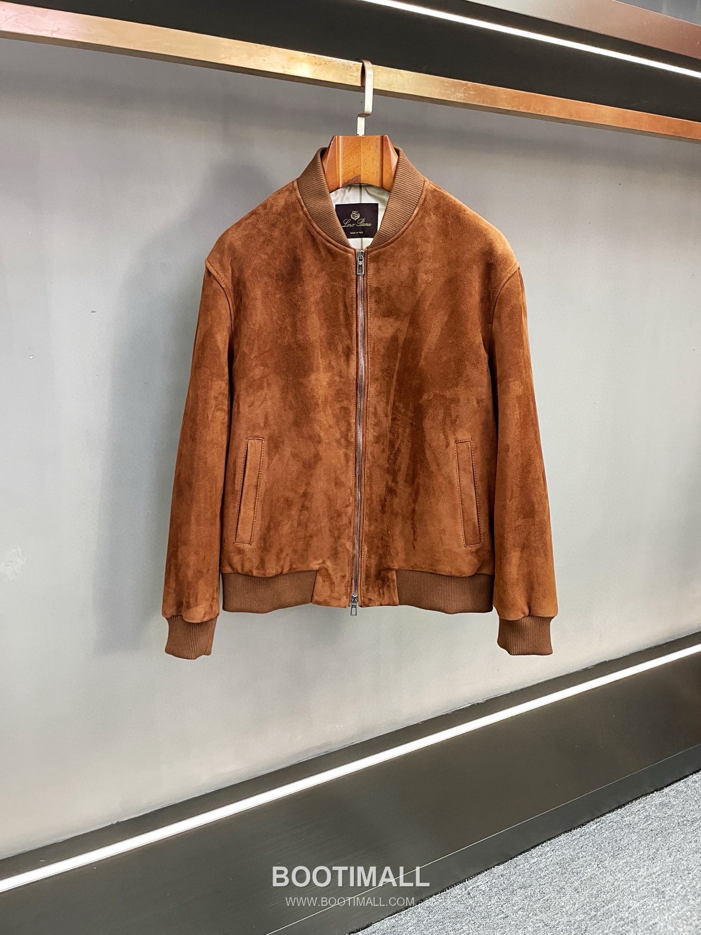 Loro Piana 2026 S/S Suede Lambskin Outerwear Coffee Brown Jacket 로로피아나 2026 S/S 스웨이드 양가죽 아우터 커피 브라운 자켓 14