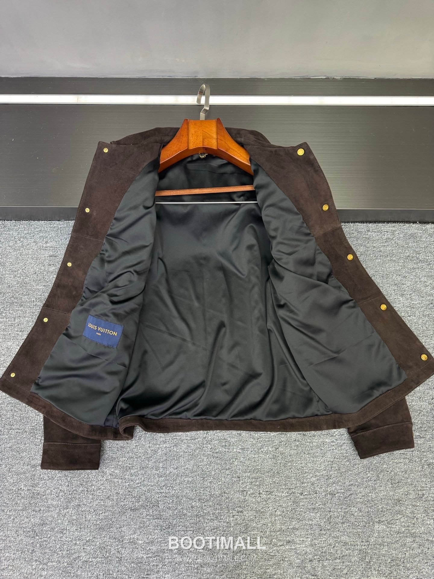 Louis Vuitton Monogram Embroidered Suede Lambskin Outerwear Brown Jacket 루이비통 모노그램 자수 스웨이드 양가죽 아우터 브라운 자켓 8