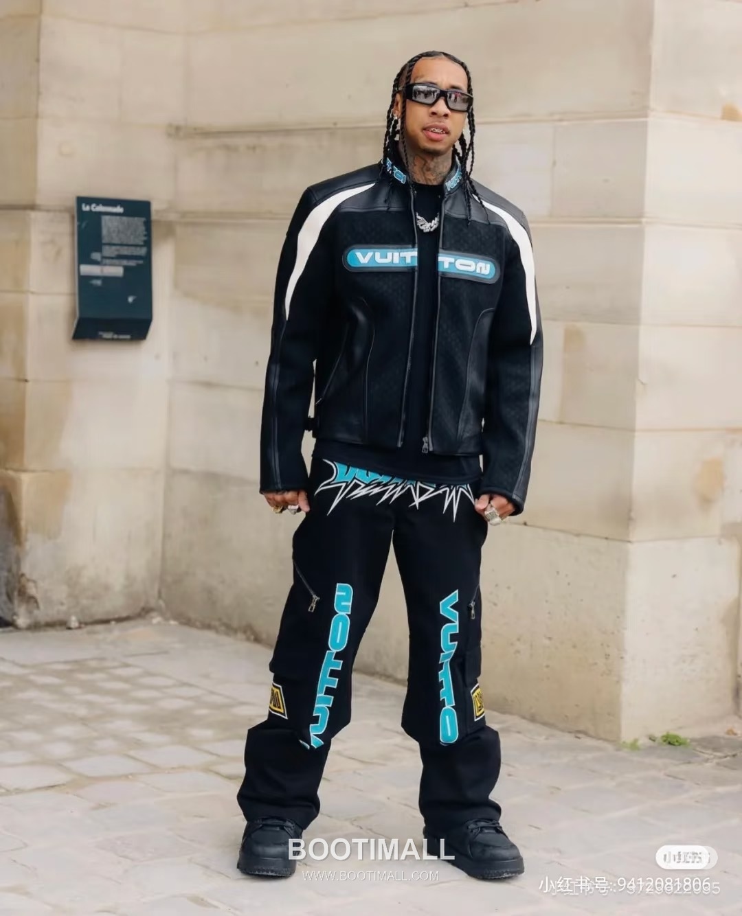 Louis Vuitton Biker Leather Jacket Calfskin Black 루이비통 바이커 가죽 재킷 송아지가죽 블랙 2