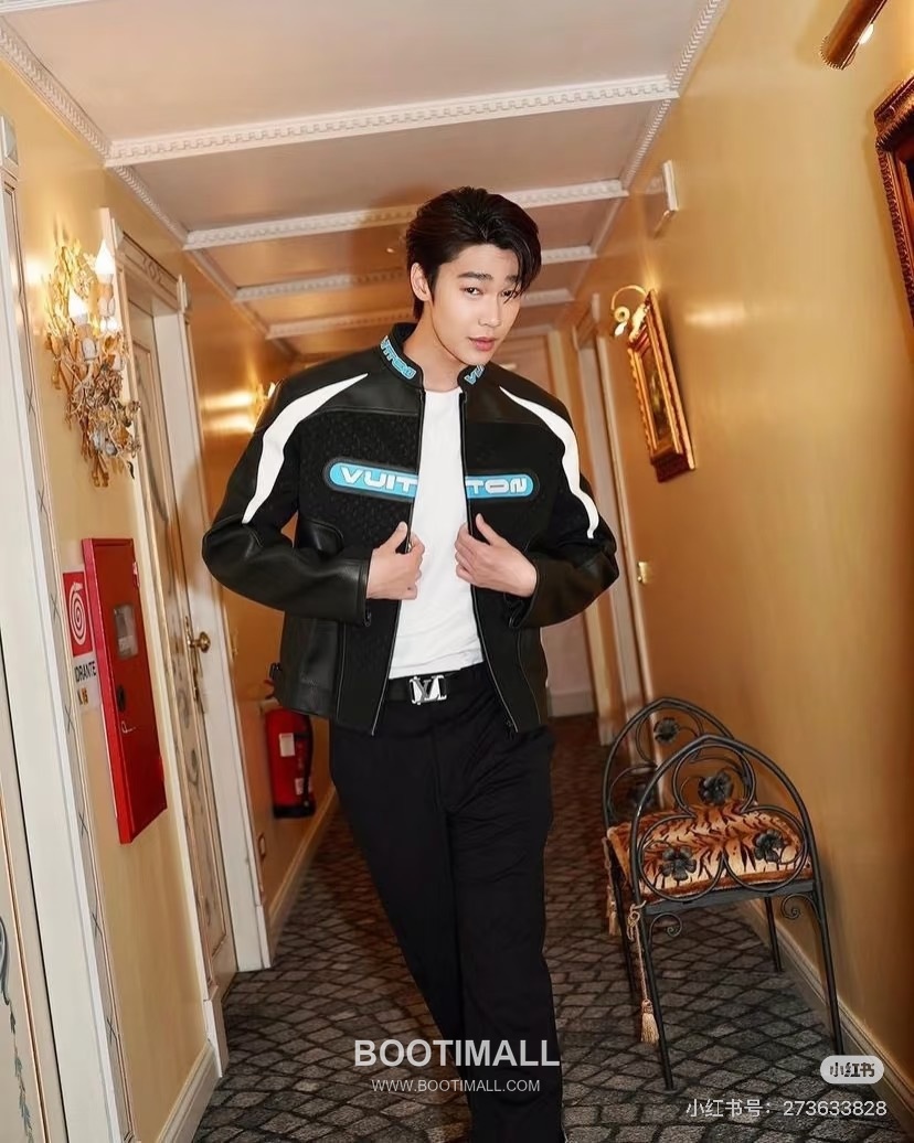 Louis Vuitton Biker Leather Jacket Calfskin Black 루이비통 바이커 가죽 재킷 송아지가죽 블랙 4