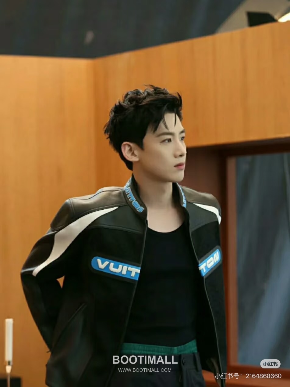 Louis Vuitton Biker Leather Jacket Calfskin Black 루이비통 바이커 가죽 재킷 송아지가죽 블랙 5