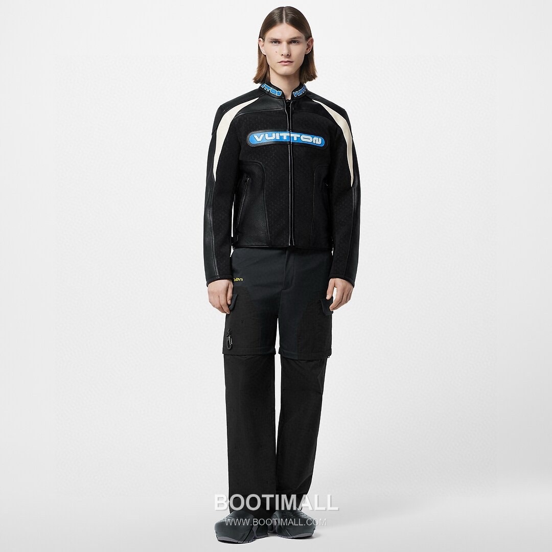 Louis Vuitton Biker Leather Jacket Calfskin Black 루이비통 바이커 가죽 재킷 송아지가죽 블랙 6