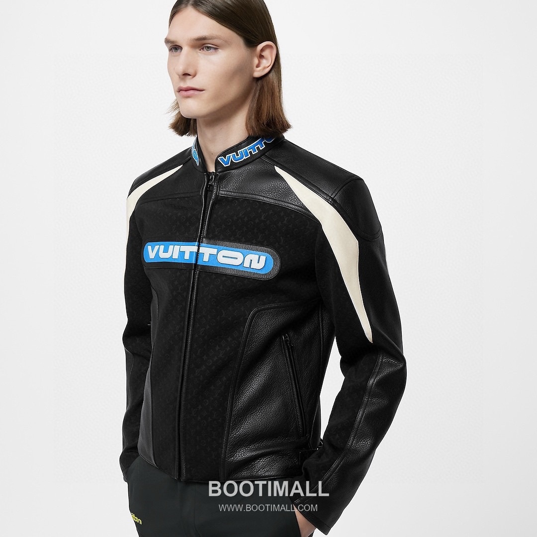 Louis Vuitton Biker Leather Jacket Calfskin Black 루이비통 바이커 가죽 재킷 송아지가죽 블랙 7