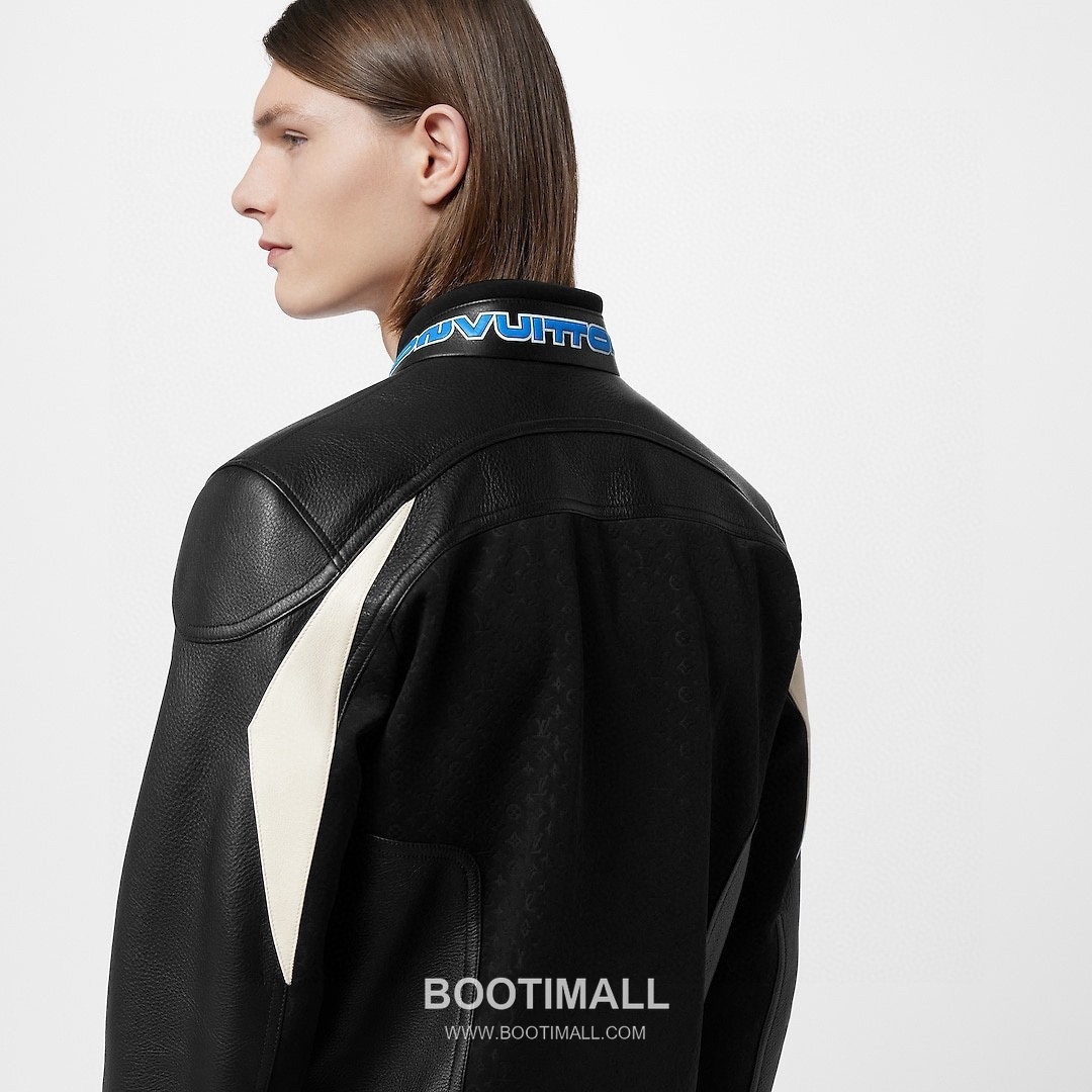 Louis Vuitton Biker Leather Jacket Calfskin Black 루이비통 바이커 가죽 재킷 송아지가죽 블랙 9