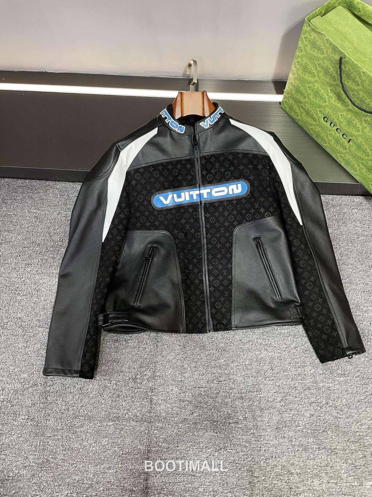 Louis Vuitton Biker Leather Jacket Calfskin Black 루이비통 바이커 가죽 재킷 송아지가죽 블랙 11