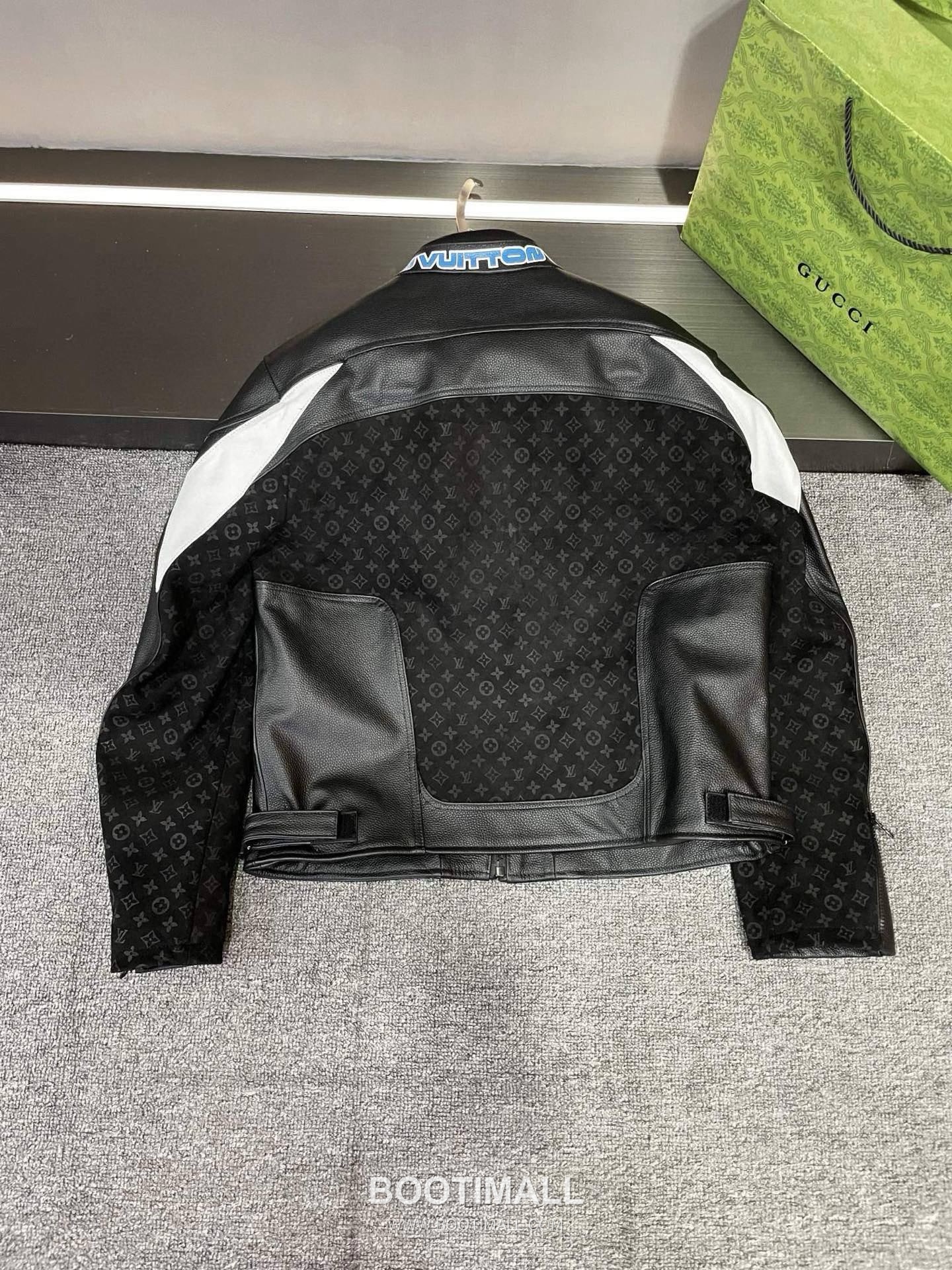 Louis Vuitton Biker Leather Jacket Calfskin Black 루이비통 바이커 가죽 재킷 송아지가죽 블랙 12