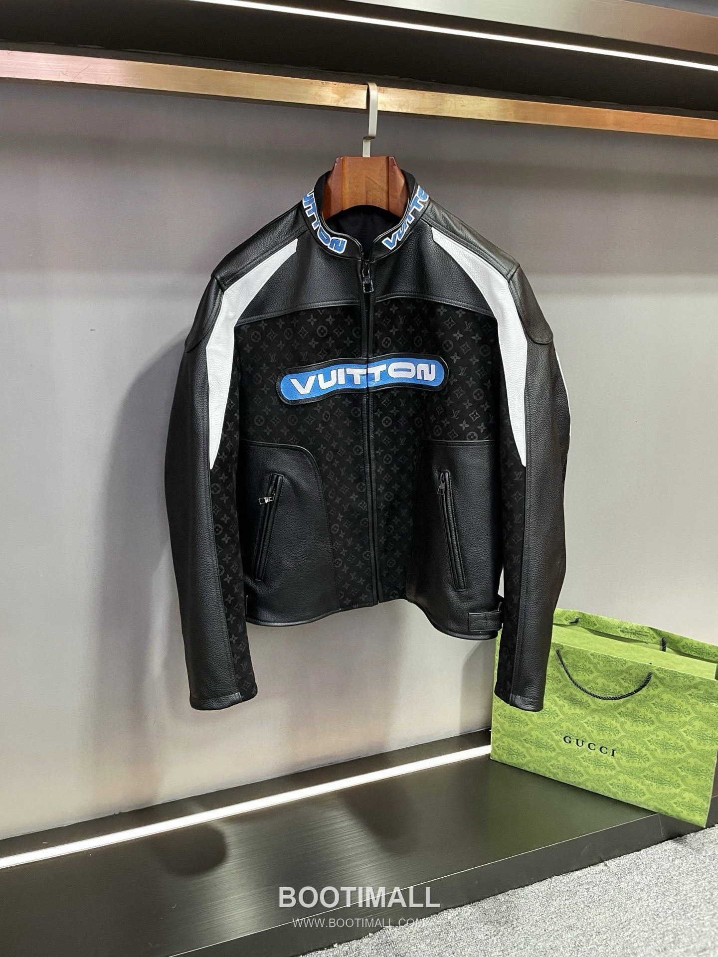 Louis Vuitton Biker Leather Jacket Calfskin Black 루이비통 바이커 가죽 재킷 송아지가죽 블랙 20