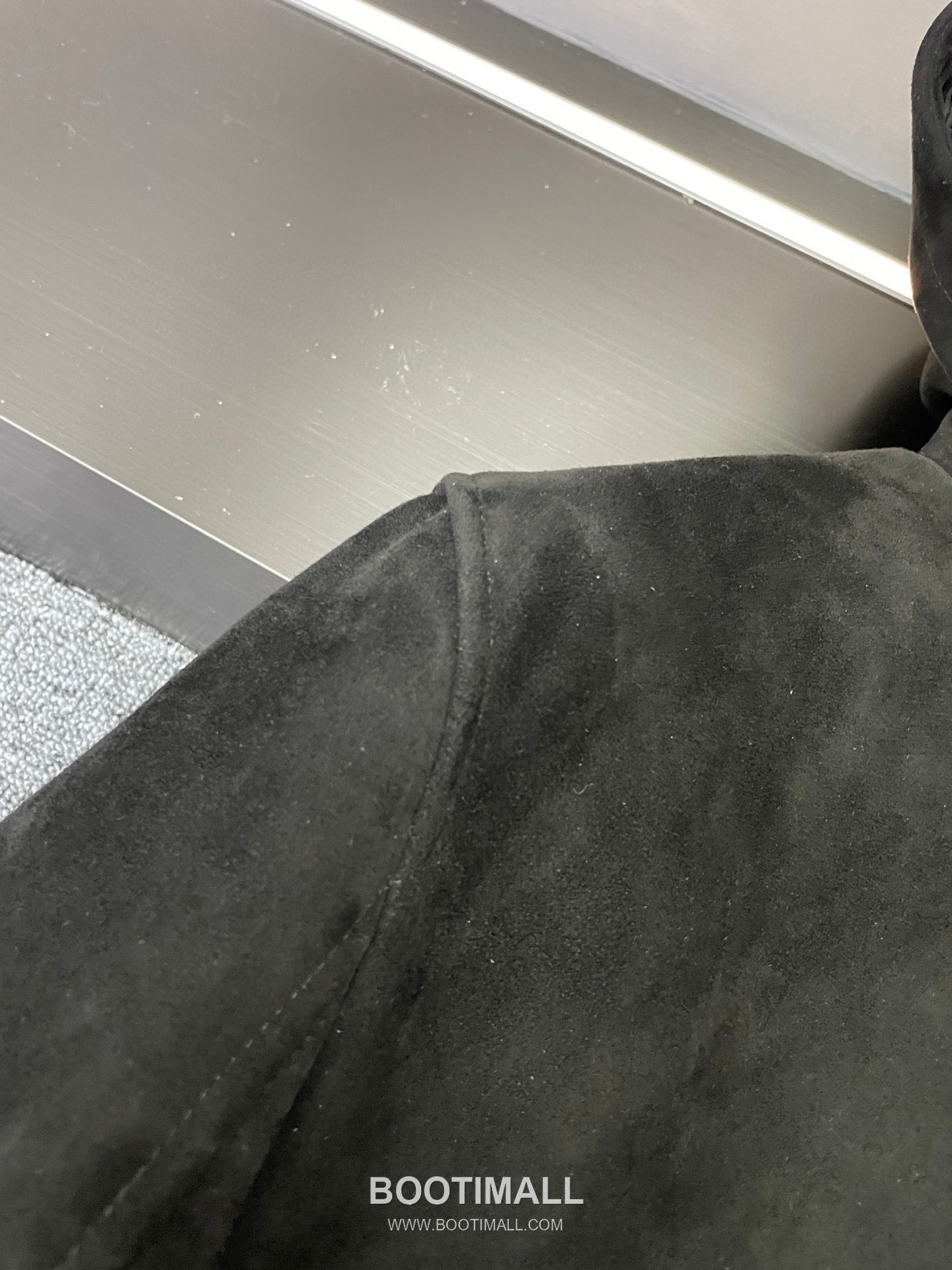 Brunello Cucinelli Suede Lambskin Hooded Black Jacket 브루넬로 쿠치넬리 스웨이드 램스킨 후드 블랙 자켓 3