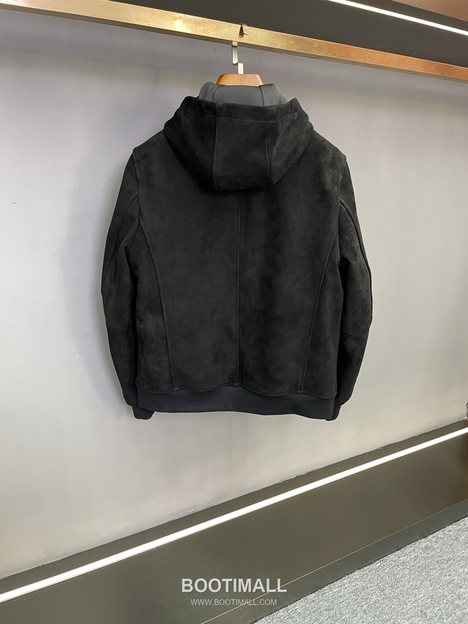 Brunello Cucinelli Suede Lambskin Hooded Black Jacket 브루넬로 쿠치넬리 스웨이드 램스킨 후드 블랙 자켓 11
