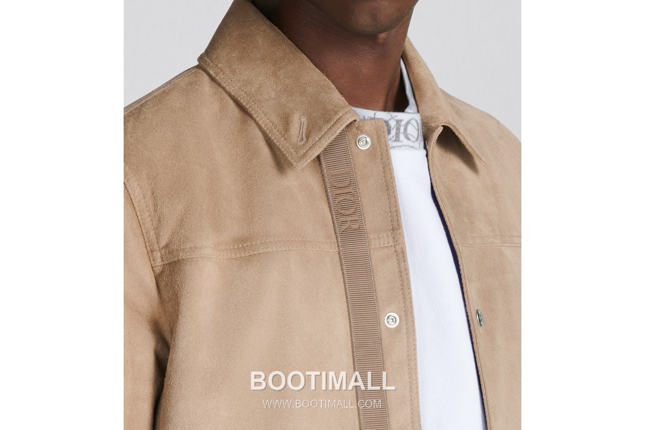 Dior 2026 S/S Suede Lambskin Khaki Leather Jacket 디올 2026 S/S 스웨이드 양가죽 카키 가죽 자켓 5