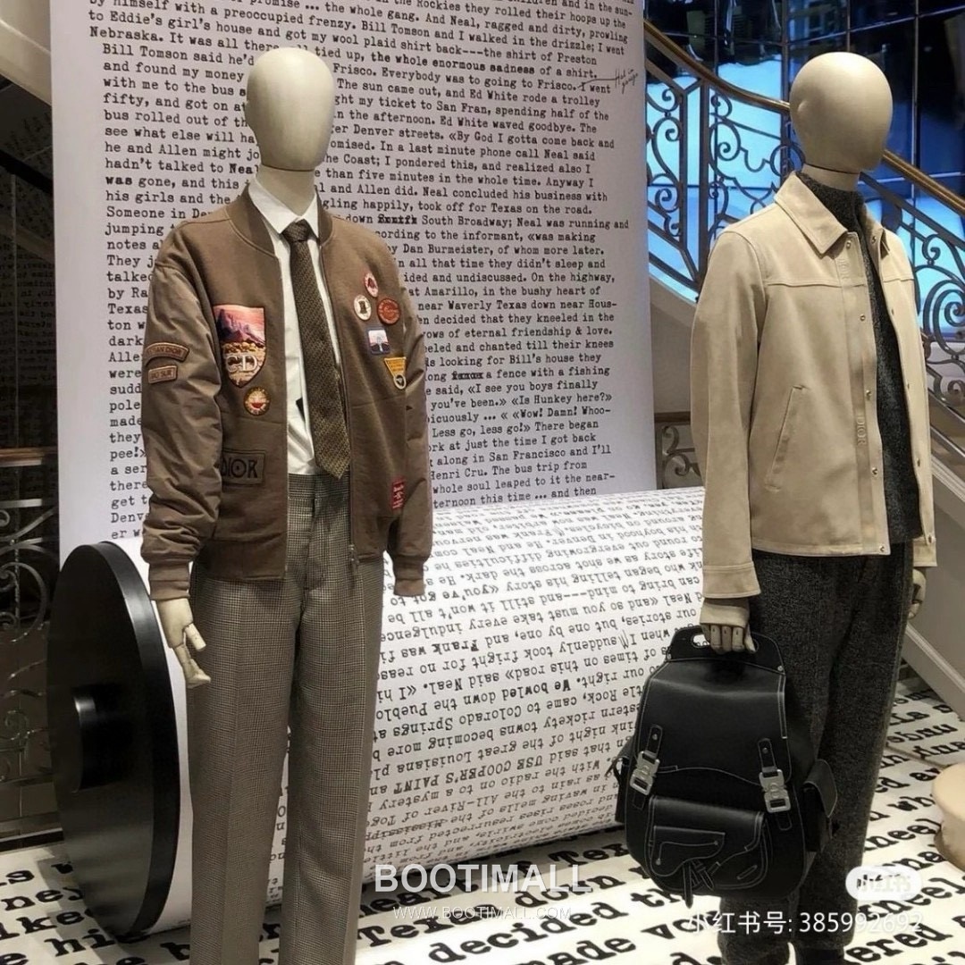 Dior 2026 S/S Suede Lambskin Khaki Leather Jacket 디올 2026 S/S 스웨이드 양가죽 카키 가죽 자켓 9