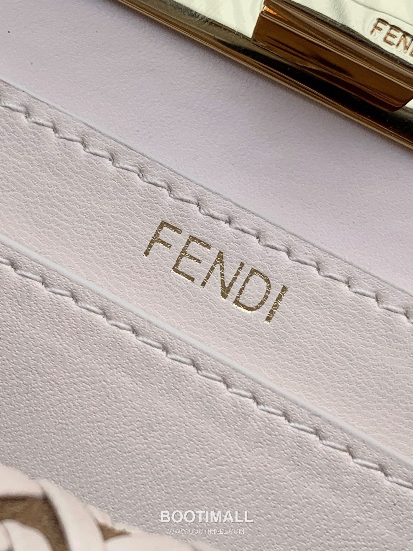 Fendi Peekaboo ISeeU Mini Leather Black Top Handle Bag 펜디 피카부 아이씨유 미니 가죽 블랙 탑핸들백 20cm 9