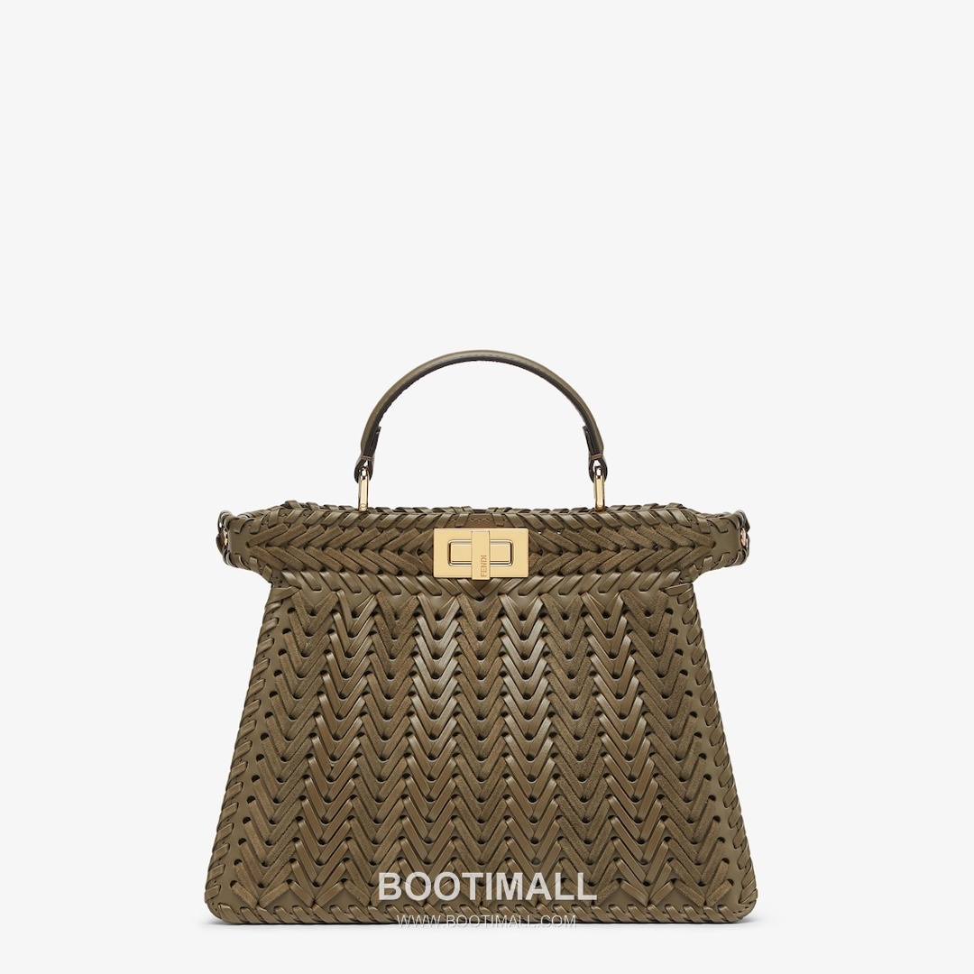 Fendi Peekaboo ISeeU Leather Top Handle Bag 펜디 피카부 아이씨유 가죽 탑핸들백 27cm 3