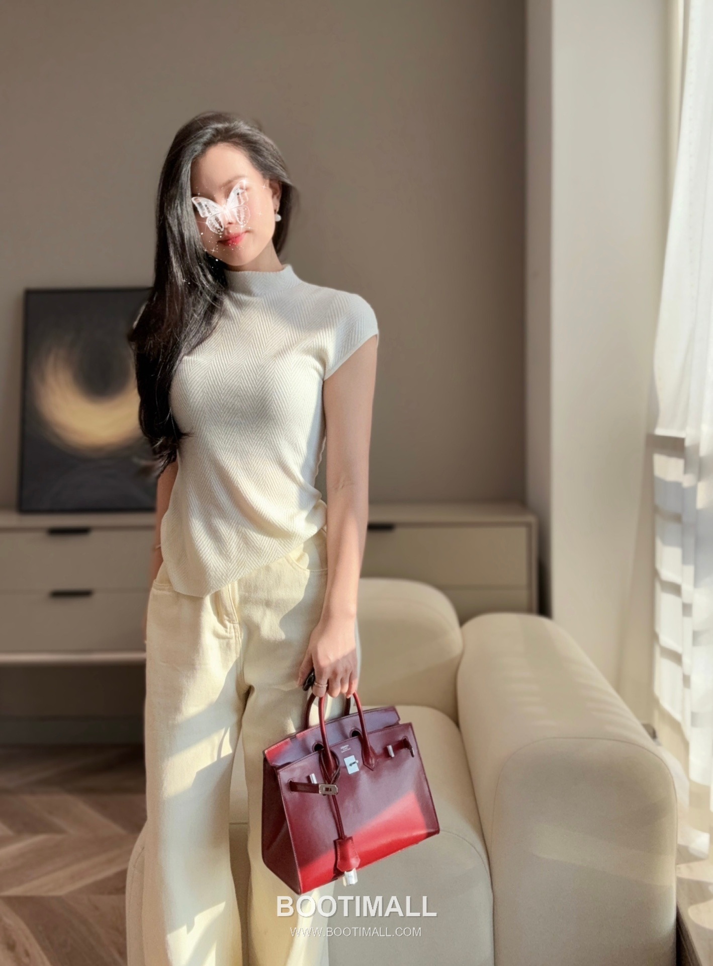 Hermes Birkin 25 Box Calf Red Top Handle Bag 에르메스 버킨 25 박스 카프 레드 탑핸들백 25cm 4