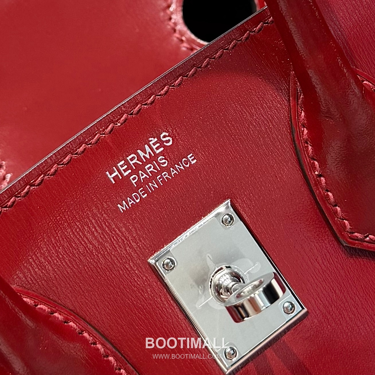 Hermes Birkin 25 Box Calf Red Top Handle Bag 에르메스 버킨 25 박스 카프 레드 탑핸들백 25cm 9