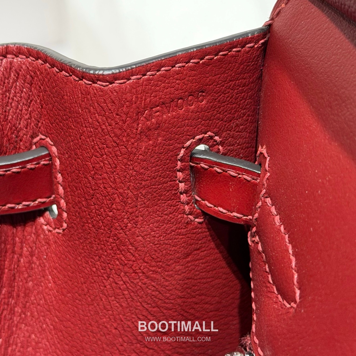 Hermes Birkin 25 Box Calf Red Top Handle Bag 에르메스 버킨 25 박스 카프 레드 탑핸들백 25cm 14