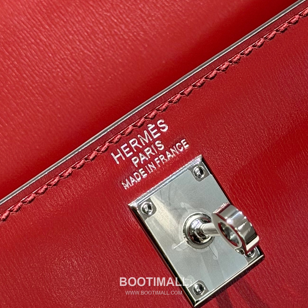 Hermes Kelly 25 Box Calf Red Top Handle Bag 에르메스 켈리 25 박스 카프 레드 탑핸들백 25cm 9