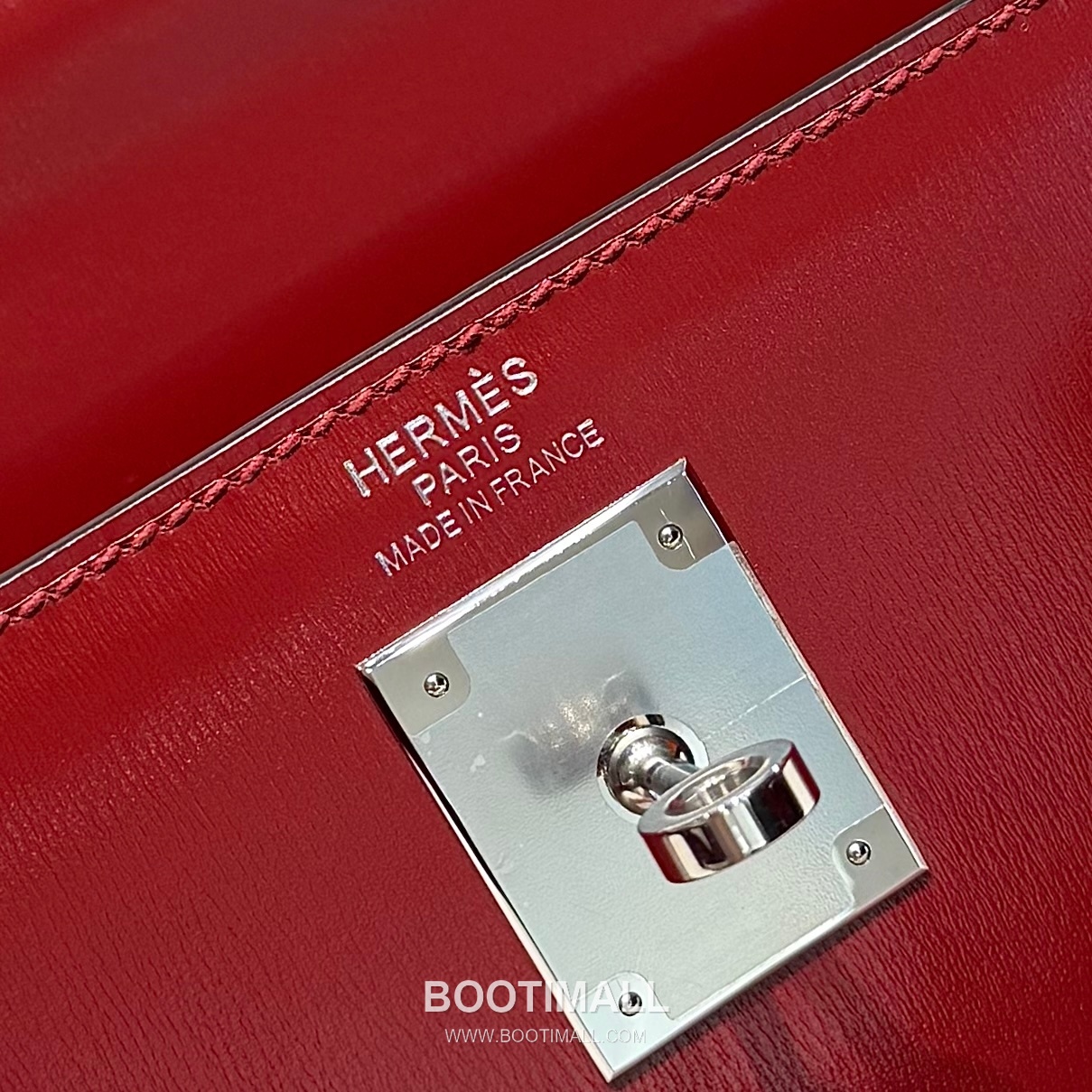 Hermes Kelly 28 Box Calf Red Top Handle Bag 에르메스 켈리 28 박스 카프 레드 탑핸들백 28cm 7