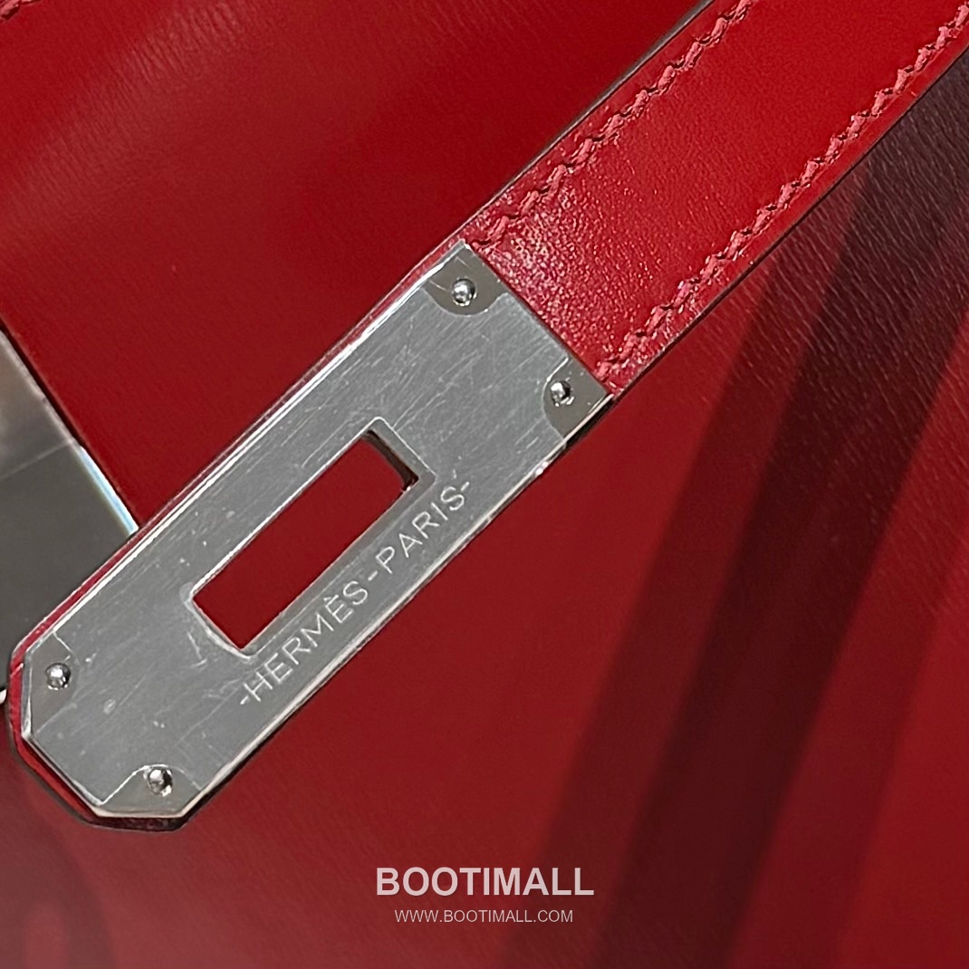 Hermes Kelly 28 Box Calf Red Top Handle Bag 에르메스 켈리 28 박스 카프 레드 탑핸들백 28cm 8