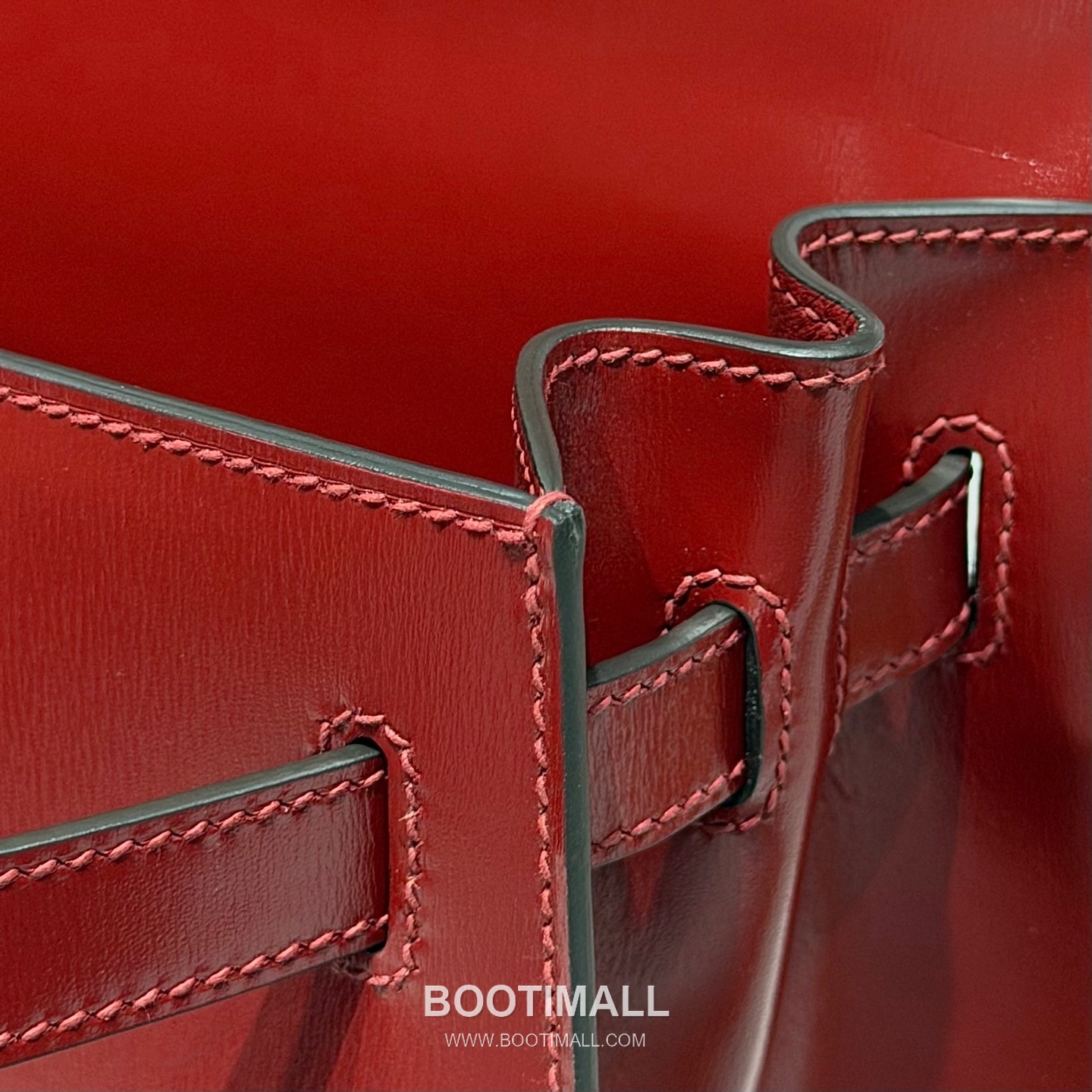 Hermes Kelly 28 Box Calf Red Top Handle Bag 에르메스 켈리 28 박스 카프 레드 탑핸들백 28cm 11