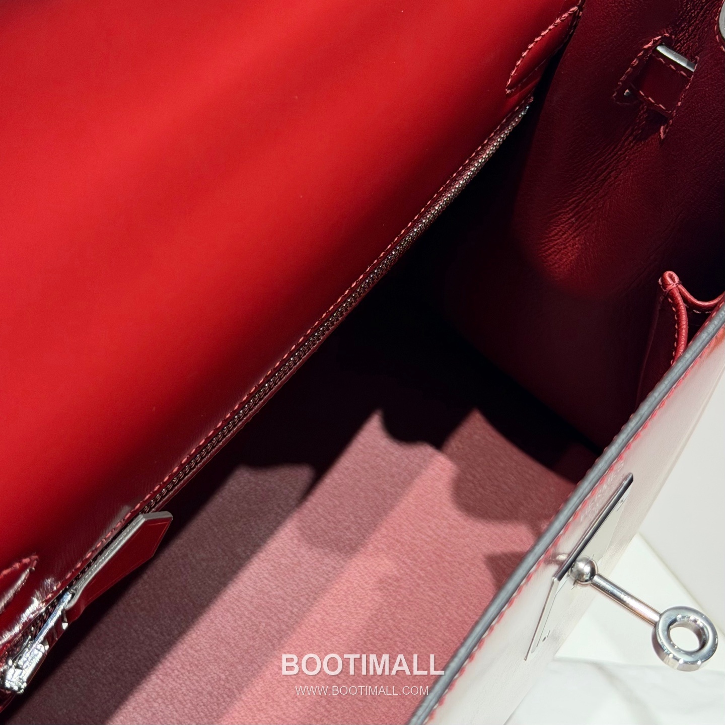 Hermes Kelly 28 Box Calf Red Top Handle Bag 에르메스 켈리 28 박스 카프 레드 탑핸들백 28cm 13