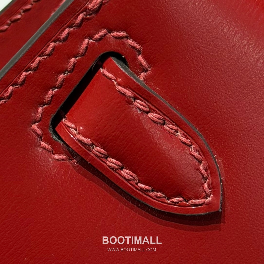 Hermes Mini Kelly II 19 Box Calf Red Top Handle Bag 에르메스 미니 켈리 II 19 박스 카프 레드 탑핸들백 19cm 11