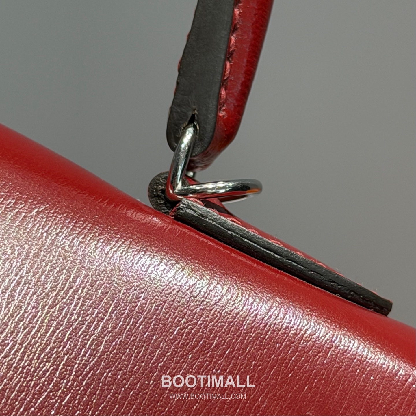 Hermes Mini Kelly II 19 Box Calf Red Top Handle Bag 에르메스 미니 켈리 II 19 박스 카프 레드 탑핸들백 19cm 12