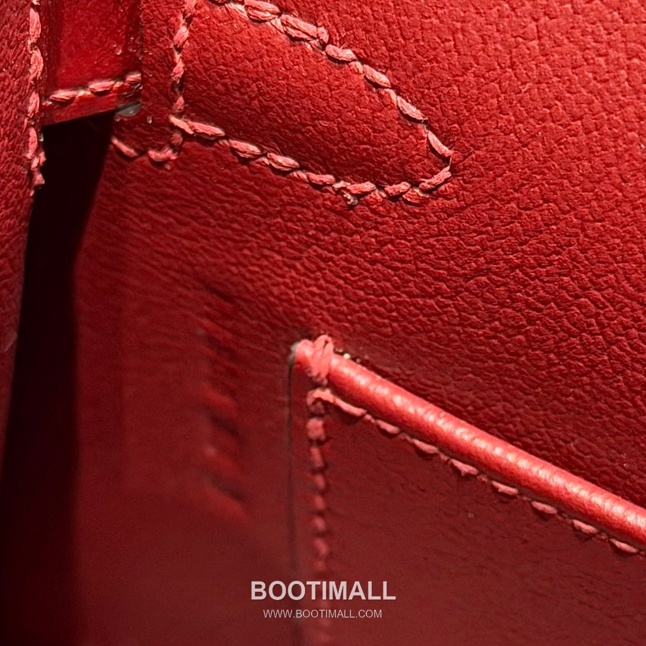 Hermes Mini Kelly II 19 Box Calf Red Top Handle Bag 에르메스 미니 켈리 II 19 박스 카프 레드 탑핸들백 19cm 13