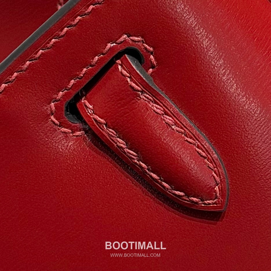 Hermes Mini Kelly 22 Box Calf Red Top Handle Bag 에르메스 미니 켈리 22 박스 카프 레드 탑핸들백 22cm 9