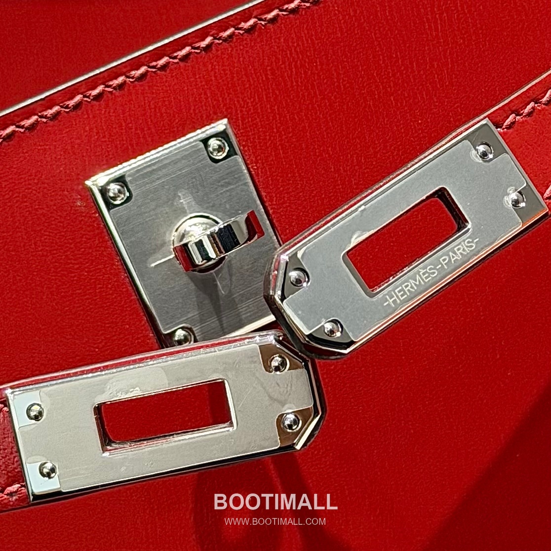 Hermes Mini Kelly 22 Box Calf Red Top Handle Bag 에르메스 미니 켈리 22 박스 카프 레드 탑핸들백 22cm 10