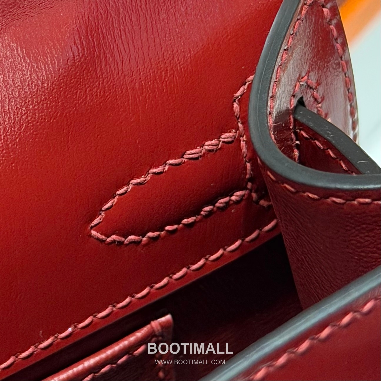 Hermes Mini Kelly 22 Box Calf Red Top Handle Bag 에르메스 미니 켈리 22 박스 카프 레드 탑핸들백 22cm 12