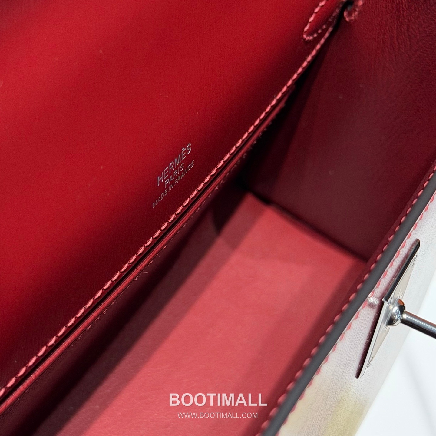 Hermes Mini Kelly 22 Box Calf Red Top Handle Bag 에르메스 미니 켈리 22 박스 카프 레드 탑핸들백 22cm 13