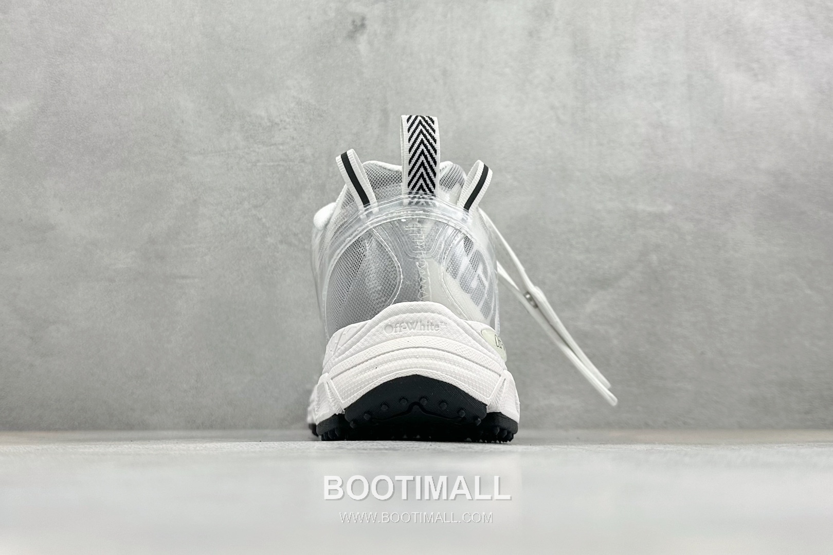 Off-White Arrow 3D-Printed Runner Mixed Materials White Sneakers 디센트 다운 애로우 3D 프린트 러너 혼합 소재 화이트 스니커즈 6