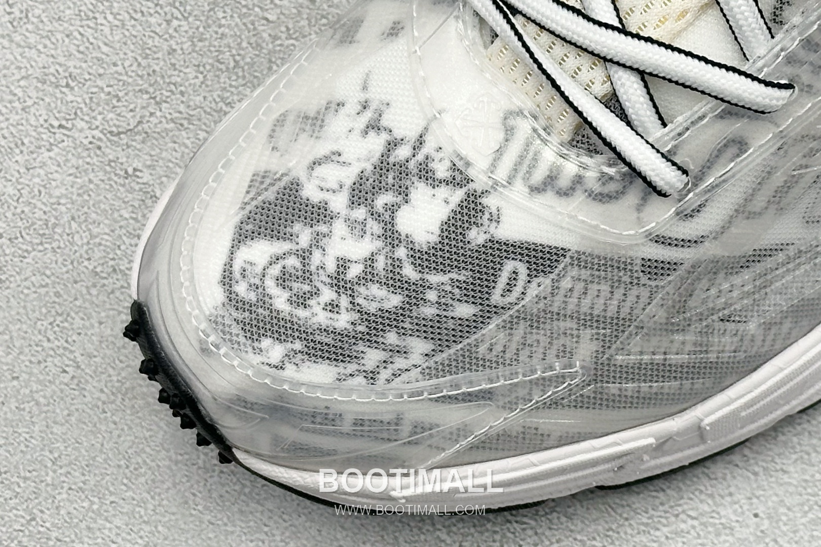 Off-White Arrow 3D-Printed Runner Mixed Materials White Sneakers 디센트 다운 애로우 3D 프린트 러너 혼합 소재 화이트 스니커즈 7