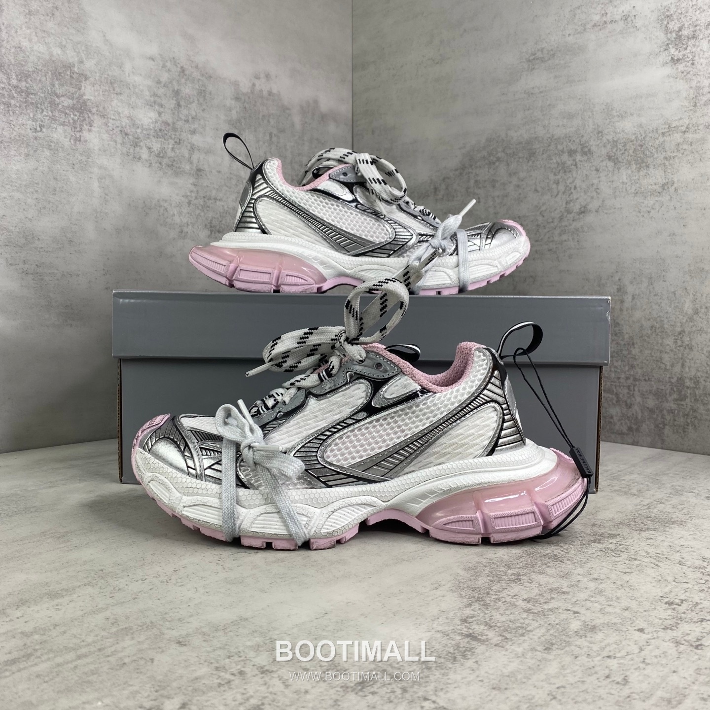 Balenciaga 3XL Distressed Runner Mesh Chunky Sneakers 발렌시아가 3XL 디스트레스드 러너 메쉬 청키 스니커즈 9