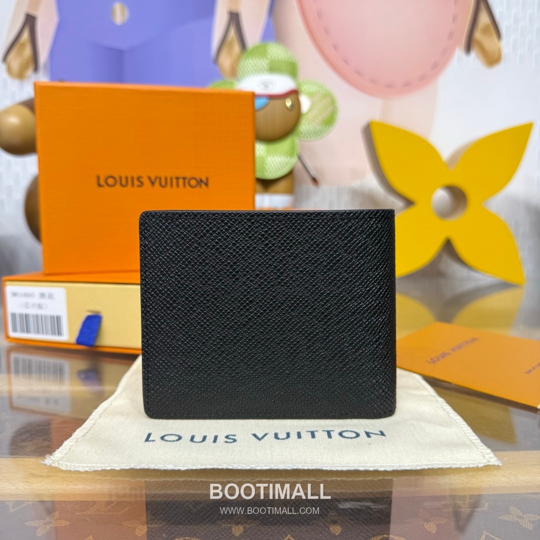 Louis Vuitton Multiple Damier Graphite Coated Canvas Black Wallet 루이비통 멀티플 다미에 그라파이트 코팅 캔버스 블랙 지갑 11.5cm 2