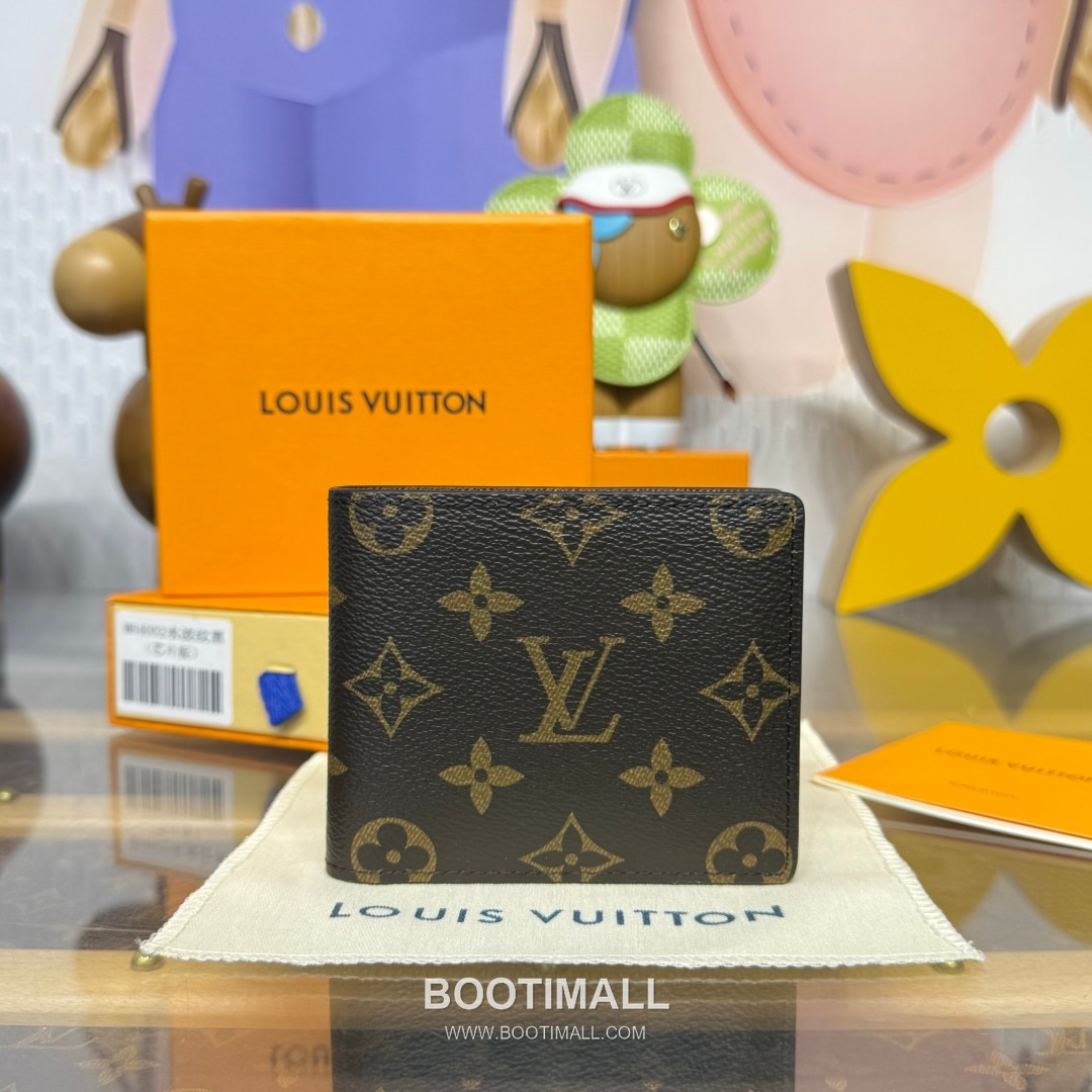 Louis Vuitton Damier Graphite Multiple Coated Canvas Black Bifold Wallet 루이비통 다미에 그라파이트 멀티플 M64002 코팅 캔버스 블랙 반지갑 11.5cm 1