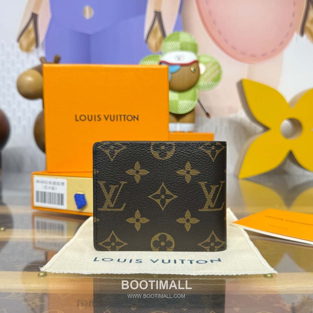 Louis Vuitton Damier Graphite Multiple Coated Canvas Black Bifold Wallet 루이비통 다미에 그라파이트 멀티플 M64002 코팅 캔버스 블랙 반지갑 11.5cm 2
