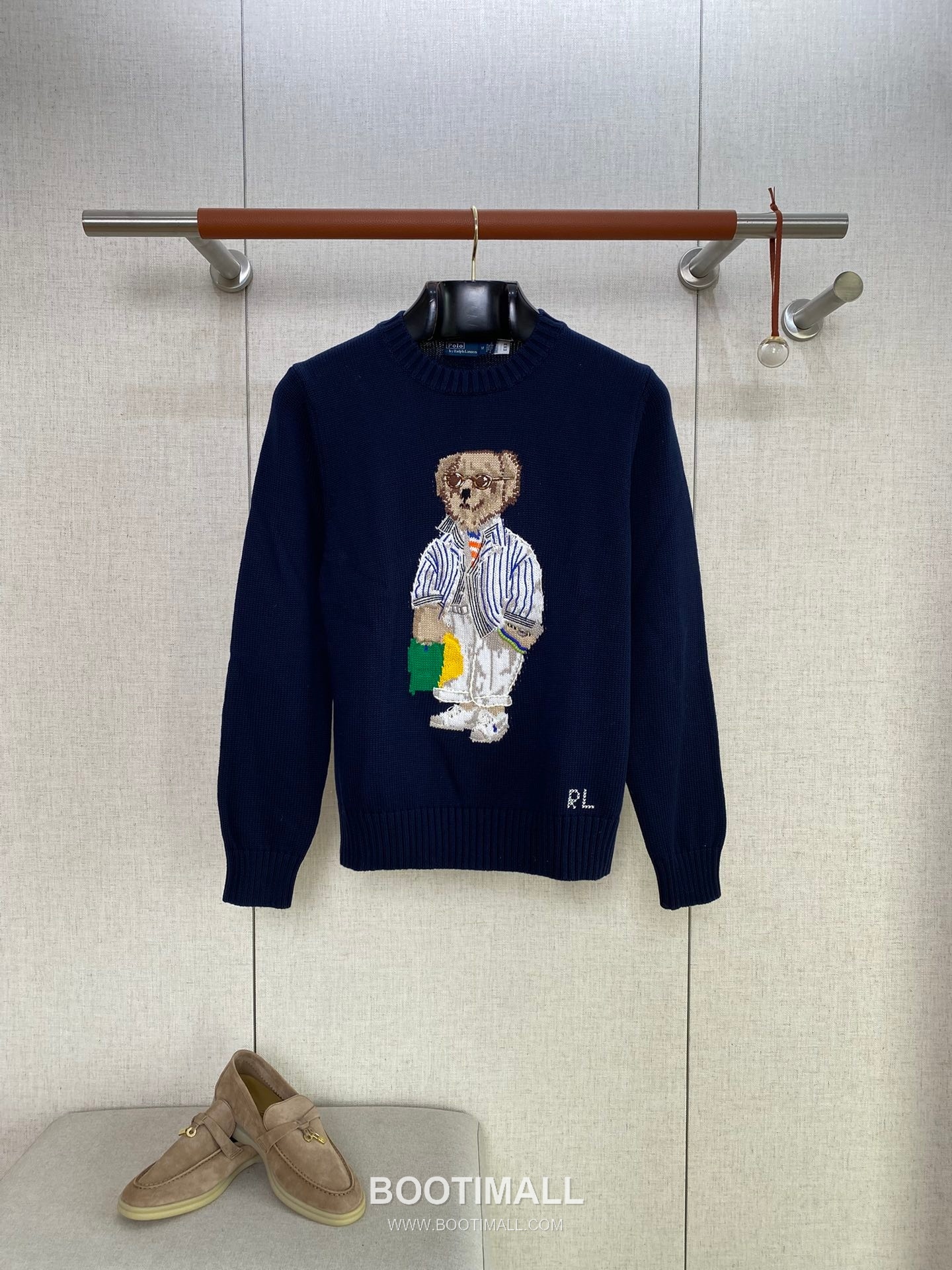 Ralph Lauren Polo Bear Crewneck Sweater 8839088 Cotton White 랄프로렌 베어 폴로 크루넥 스웨터 8839088 코튼 화이트 1